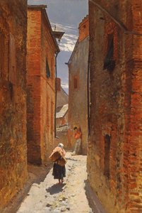 旧市街の通り、1873